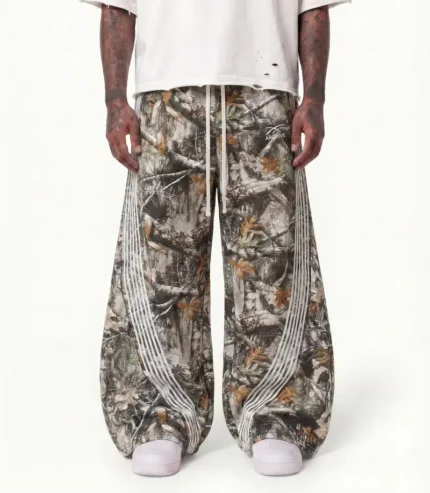 Hypedept Archive Camo Wideleg Sweatpants (1)