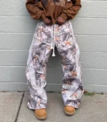 Hypedept Archive Camo Wideleg Sweatpants (4)