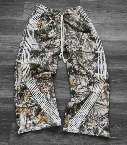 Hypedept Archive Camo Wideleg Sweatpants (5)