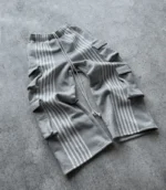 Hypedept Archive Cargo Stripe Sweatpants Gray (3)
