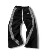 Hypedept Archive Essential Wideleg Sweatpants Black (1)