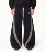 Hypedept Archive Essential Wideleg Sweatpants Black (8)