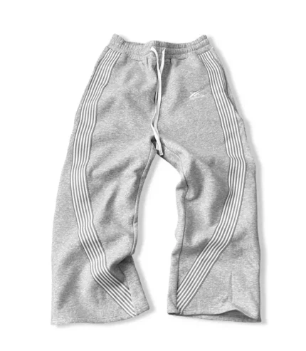Hypedept Archive Essential Wideleg Sweatpants Gray (1)
