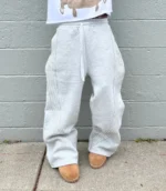 Hypedept Archive Essential Wideleg Sweatpants Gray (2)