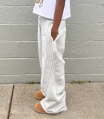Hypedept Archive Essential Wideleg Sweatpants Gray (4)