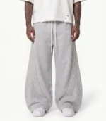 Hypedept Archive Essential Wideleg Sweatpants Gray (8)