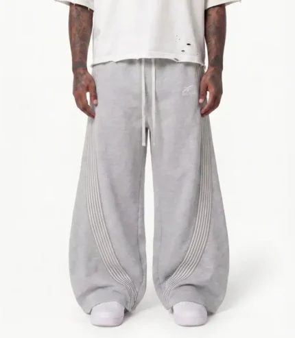 Hypedept Archive Essential Wideleg Sweatpants Gray (8)