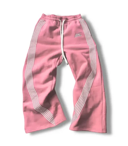 Hypedept Archive Essential Wideleg Sweatpants Pink (1)