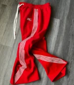 Hypedept Archive Essential Wideleg Sweatpants Red (2)