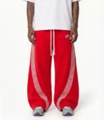 Hypedept Archive Essential Wideleg Sweatpants Red (7)