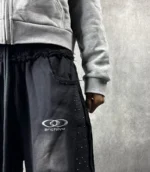 Hypedept Archive Onyx Rhinestone Sweatpants Black (3)