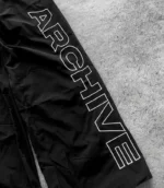 Hypedept Archive ‘Statement’ Nylon Pants Black (2)