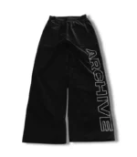Hypedept Archive ‘Statement’ Nylon Pants Black (7)