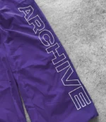 Hypedept Archive ‘Statement’ Nylon Pants Purple (2)