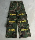 Hypedept ‘Art on Display’ Camo Cargo Pants (5)