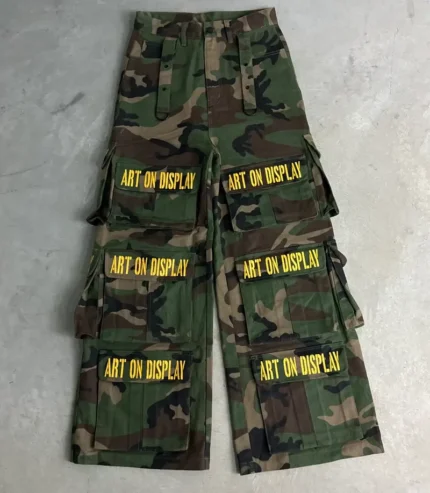 Hypedept ‘Art on Display’ Camo Cargo Pants (5)