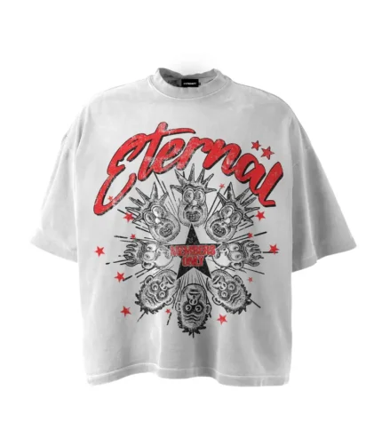 Hypedept ‘Eternal’ Graphic Tee White (Red)