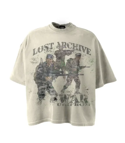 Hypedept ‘Lost Archive II’ Graphic Tee Tan