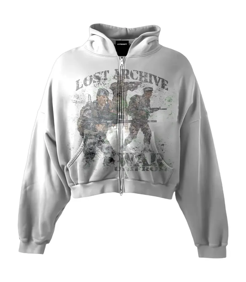 Hypedept ‘Lost Archive II’ Heavyweight Boxy Zipup Hoodie Hypedept ‘Lost Archive II’ Heavyweight Boxy Zipup Hoodie