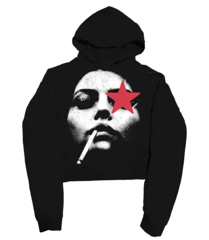 Hypedept ‘Lost Star’ 500G Heavyweight Hoodie Red